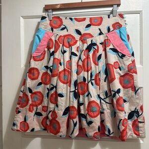 Marc by Marc Jacobs Retro Vintage Floral Pleated Skirt 8
